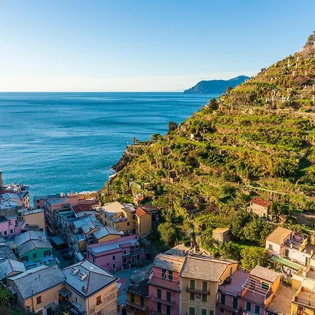 Luxury Seaview Apartments Manarola By Arbaspaa Exterior photo