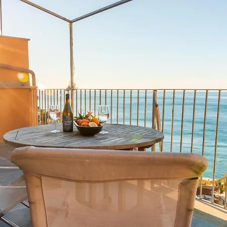 Luxury Seaview Apartments Manarola By Arbaspaa Exterior photo