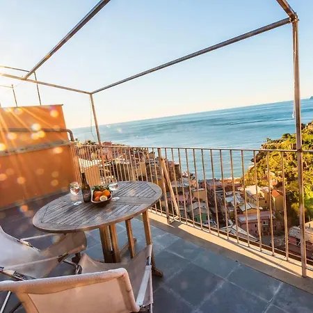 Luxury Seaview Apartments Manarola By Arbaspaa Exterior photo