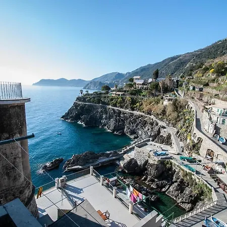 Luxury Seaview Apartments Manarola By Arbaspaa Exterior photo