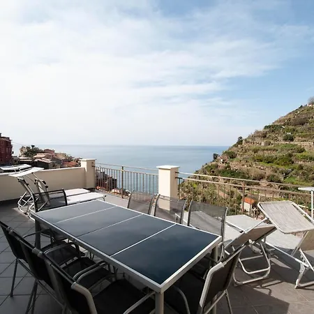 Luxury Seaview Apartments Manarola By Arbaspaa Exterior photo