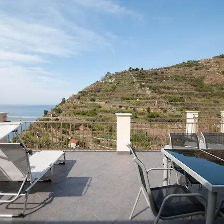 Luxury Seaview Apartments Manarola By Arbaspaa Exterior photo