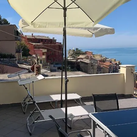 Luxury Seaview Apartments Manarola By Arbaspaa Exterior photo