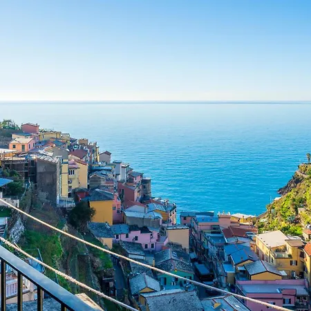 Luxury Seaview Apartments Manarola By Arbaspaa Exterior photo