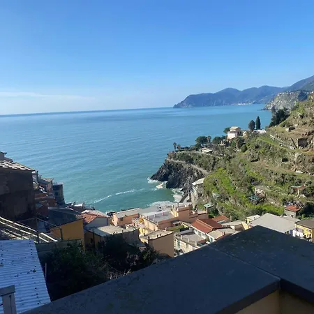 Luxury Seaview Apartments Manarola By Arbaspaa Exterior photo