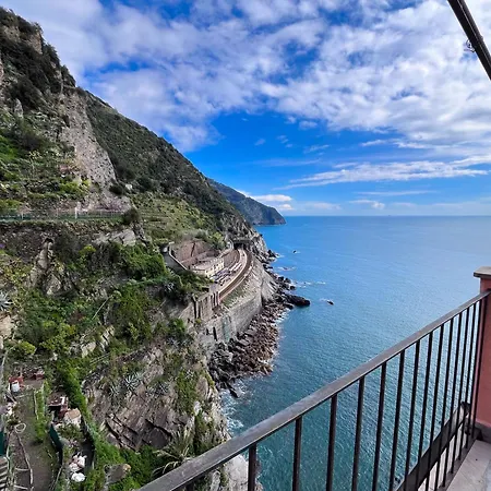 Luxury Seaview Apartments Manarola By Arbaspaa Exterior photo